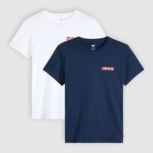 Levi's Blue Wordmark 2 Pack T-Shirts for men