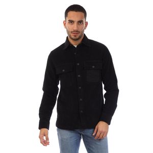 Belstaff Black Corduroy Fallgate Shirt for men