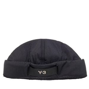 Y-3 Blue Padded Beanie for men