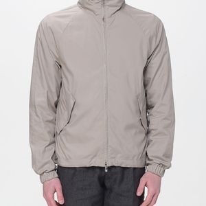 Brunello Cucinelli Grey Polyester Windbreaker for men