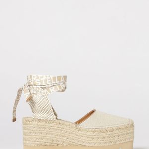 Stella McCartney Natural Gaia Wedge Espadrilles