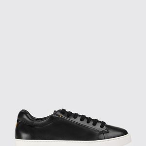 Doucal's White Leather Sneakers for men