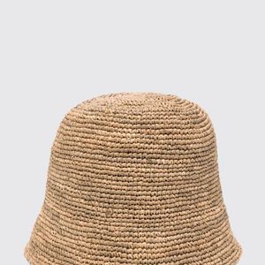 IBELIV Natural Andao Crocheted Raffia Hat