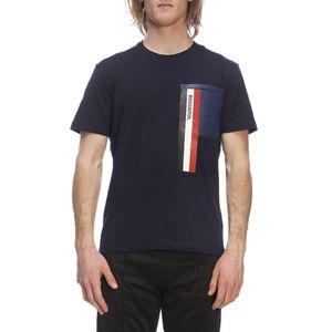 T-shirt a maniche corte con maxi stampa di Rossignol in Blu da Uomo