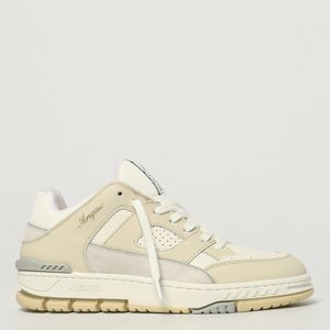 Axel Arigato Natural Area Lo Leather And Mesh Sneakers for men