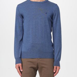 Brooksfield Blue Sweater for men