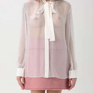 Dolce & Gabbana Pink Dolce &Amp Gabbana Silk Shirt