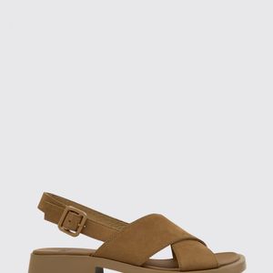Camper Brown Dana Nubuck Sandal