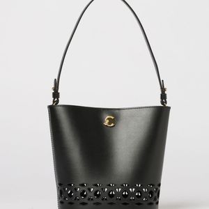 Coccinelle Black Nikla Leather Bag