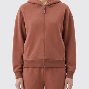 Brunello Cucinelli Brown Cotton Hoodie