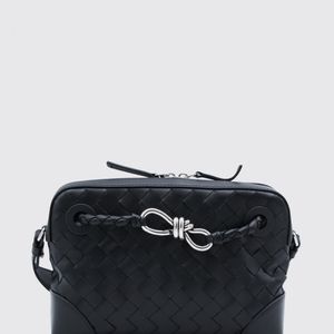 Bottega Veneta Black Andiamo Bag for men