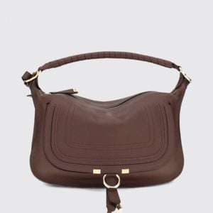 Chloé Brown ChloÉ Marcie Small Leather Bag