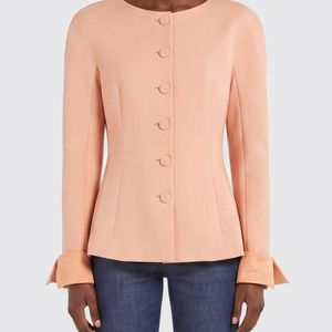 Chloé Blue Chlo&Eacute Virgin Wool Blazer