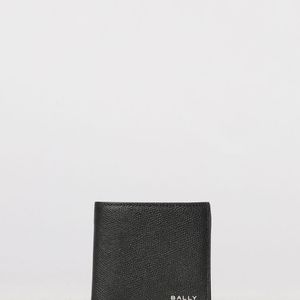 Bally White Grained Leather Wallet With Coin Pocket And Credit Card Slots for men