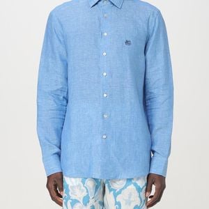 Camicia Basic di Etro in Blu da Uomo