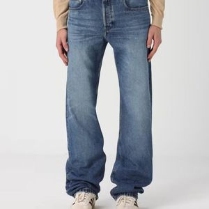 A.P.C. Blue Wide-Leg Jeans for men
