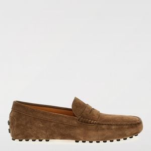 Tod's Brown Driver Suede Loafer for men