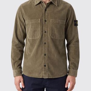 Stone Island Green Shirt for men