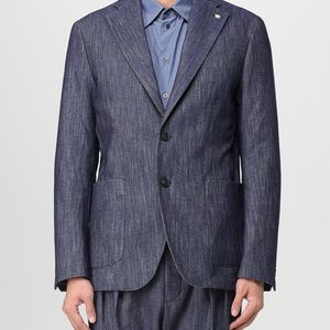Manuel Ritz Blue Jacket for men