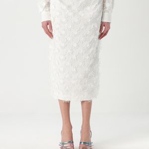 MSGM White Skirt