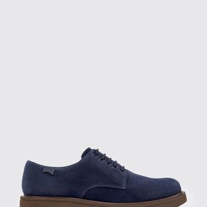 Camper Blue Norman Suede Derby for men