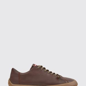 Camper Brown Peu Path+ Leather Sneakers for men