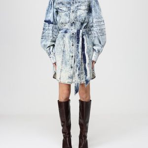 Isabel Marant Blue Denim Dress