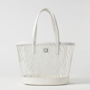 ARMANI EXCHANGE White Shoulder Bag
