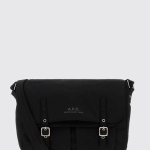 A.P.C. Black Archive Messenger Bag for men