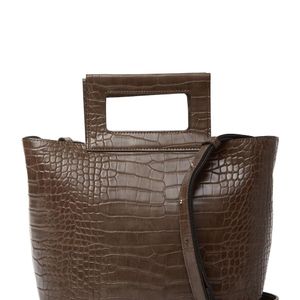 French Connection Brown Corey Small Tote