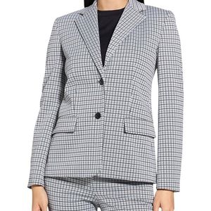 Theory Gray 2-Button Blazer