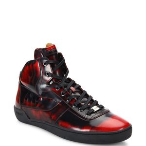 Bally Eroy Shiny Fume Leather Sneakers for men