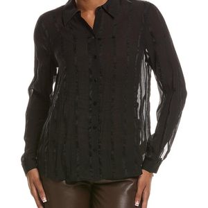 L'Agence Black Argob Top