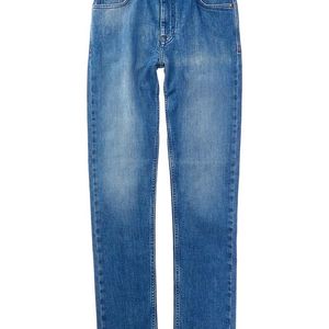 Isaia Blue Straight Jean for men