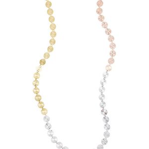 Lana Jewelry Metallic 14k Tri-colored Gold Single Strand Necklace
