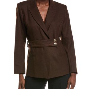 Ba&sh Brown Bule Blazer