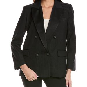 Ba&sh Black Shawn Blazer