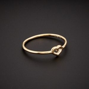 Italian Gold Black 14k Ring