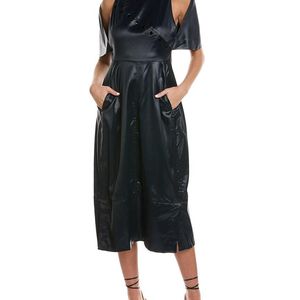 3.1 Phillip Lim Black Cape Dress