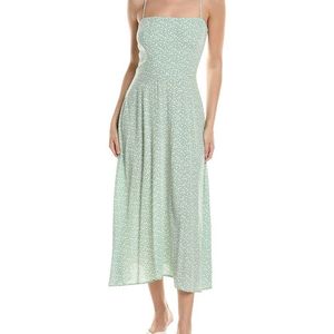 JLuxe Green Sleeveless Midi Dress