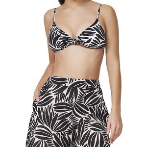 Gottex Black Comeback Linen-Blend Short
