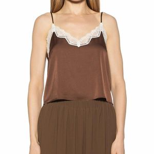 Alexia Admor Brown Isla Camisole