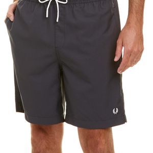 Fred Perry Grey Textured Swimshort for men