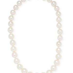 Masako Pearls White 14k Gold Freshwater Pearl Necklace