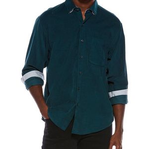 Tommy Bahama Blue Island Elegance Corduroy Shirt for men