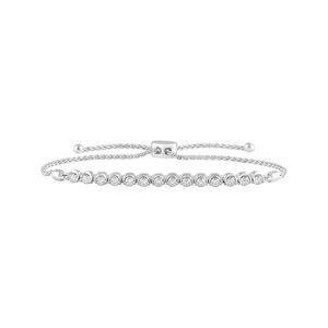 Lab Grown Diamonds White 0.25 Ct. Tw. Lab-Grown Diamond Bolo Bracelet