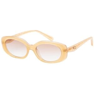 COACH Brown Hc8443D 54Mm Sunglasses