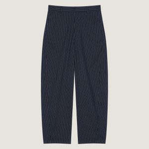 Givenchy Blue Couture Seam Striped Pants for men