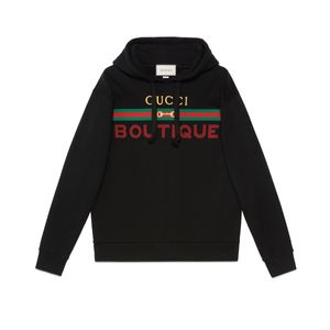 メンズ Gucci 【公式】 (グッチ) Boutique プリント スウェットシャツブラック コットンブラック