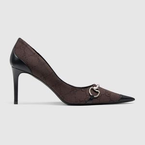 Gucci Metallic Donna Pump, Fabric